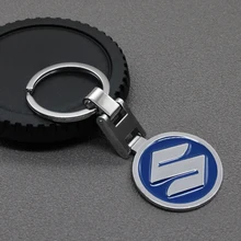 3D металлический сплав, автомобильный Стайлинг, логотип, модный брелок, брелок для ключей, брелок для Suzuki vitara swift jimny samurai, аксессуары