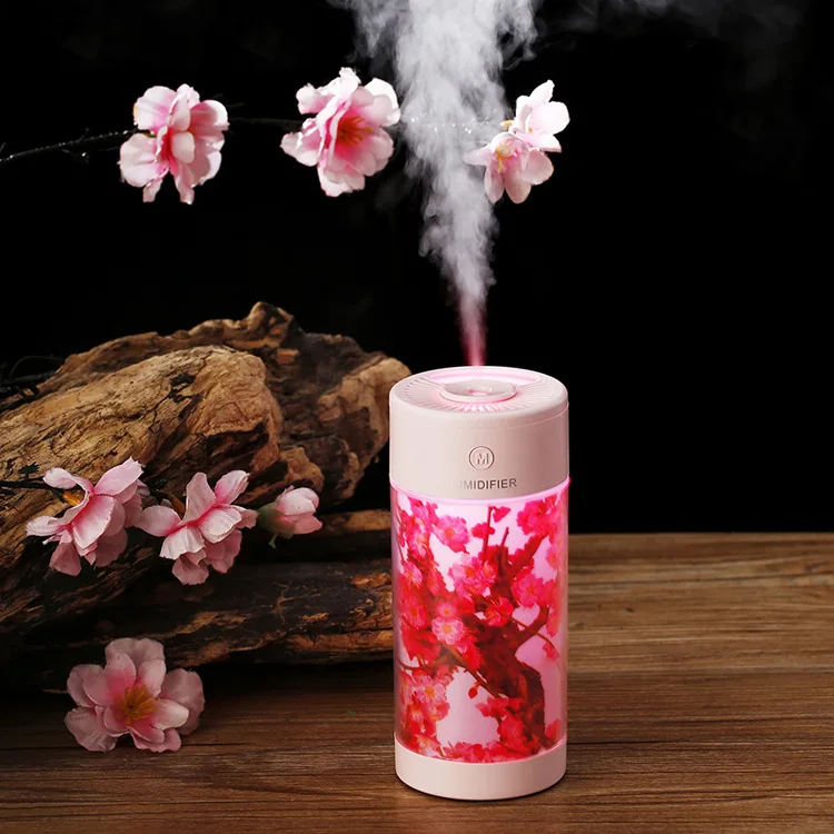 

New rainbow connection bei Humidifier Aroma Diffuser Household Car Mounted USB Colorful Small Night Lamp Mini Air Purifier