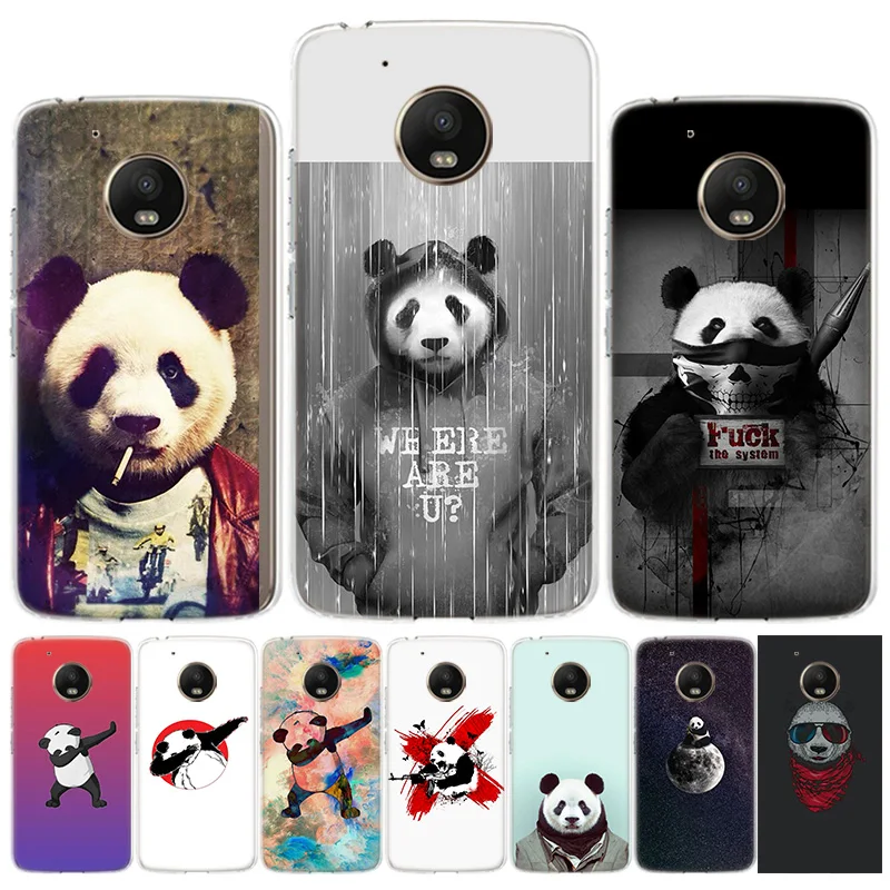 Чехол для телефона Panda Dab EM Motorola Moto G8 G7 Power G6 G5S G5 E6 E5 E4 Plus Play G4 One Action X4 EU|Бамперы| |