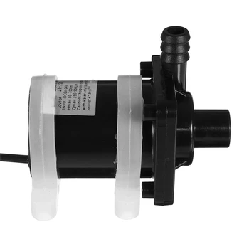 

DC 24V Solar Powered Brushless Magnetic Submersible Water Pump 900L/H Fish Pond 1200MA Smooth Operation Black 22W ABS Stainless