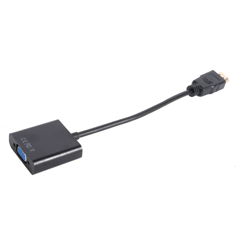 1080P HDMI Male to VGA Female Video Converter Adapter Cable for PC DVD HDTV TV