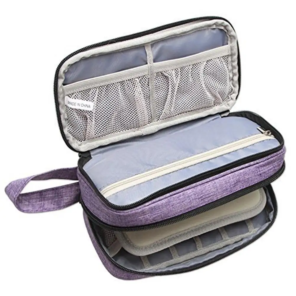 

Essential Oil Carrying Case - Holds 12 Bottles 5ml-15ml Essential Oil Storage Bag For Essential Oil And Small Accessories