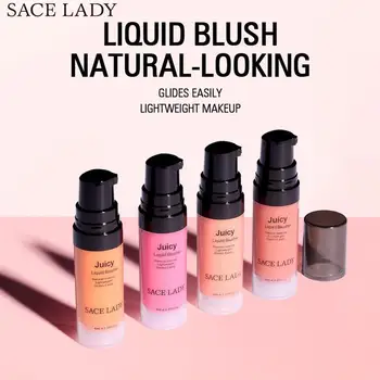 

7 Colors Liquid Blush Makeup Face Rouge Long Lasting Make Up Professional Natural Cheek Blusher Face blusher Cosmetic