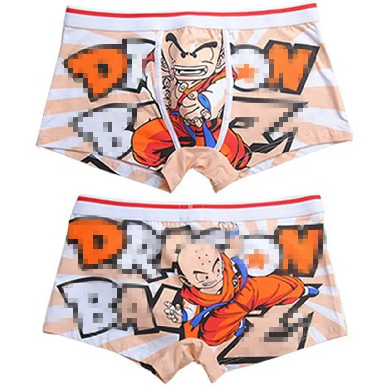 Anime Son Goku Kakarotto Cosplay Underpants Boxer Shorts Man cotton Male Panties Breathable Funny Mens Underwear