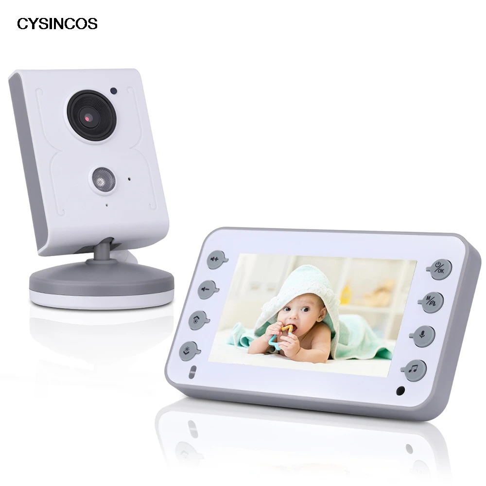 

CYSINCOS 4.3 inch Baby Monitor Baby Care Device Two-Way Talk Multi-Camera Wireless Baby Video Monitors Baby Camera
