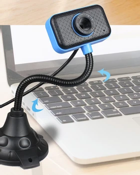 

USB Webcam 480P For PC Laptop Web Camara With Microphone Drive-free Web Cam Video Conferencia Online Teaching Auto Focus