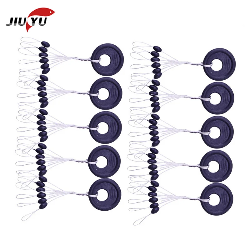 Space-Beans Bait Spinner Rubber Fly-Fishing-Accessories Fish-Sport-Tool Sea-Carp 10-Group-Set