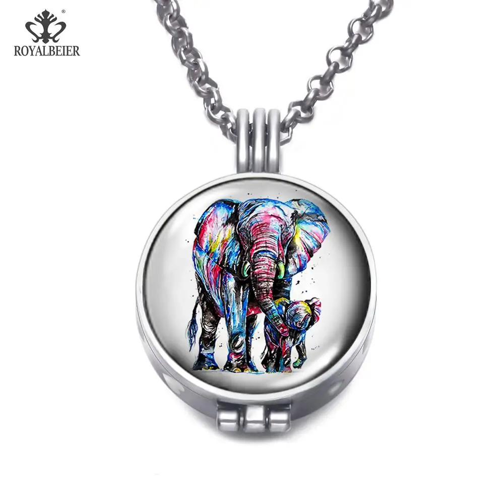 

Mixed Patterns Aroma locket Necklace Aromatherapy Essential Oil Diffuser Perfume Locket Pendant Jewelry Essential Oil With Pads