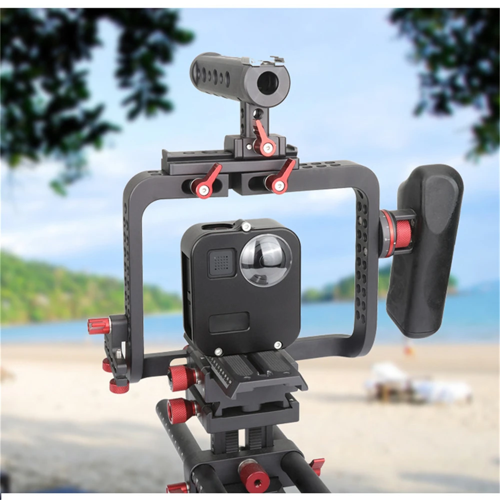 Защитный чехол из алюминиевого сплава для GoPro Max, аксессуары для панорамной спортивной камеры