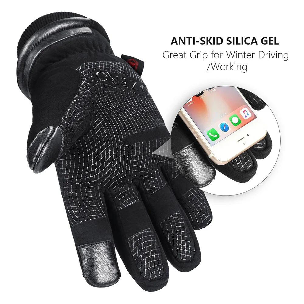 OZERO Work Gloves for Men Touchscreen Mechanic Flex Grip Non-slip