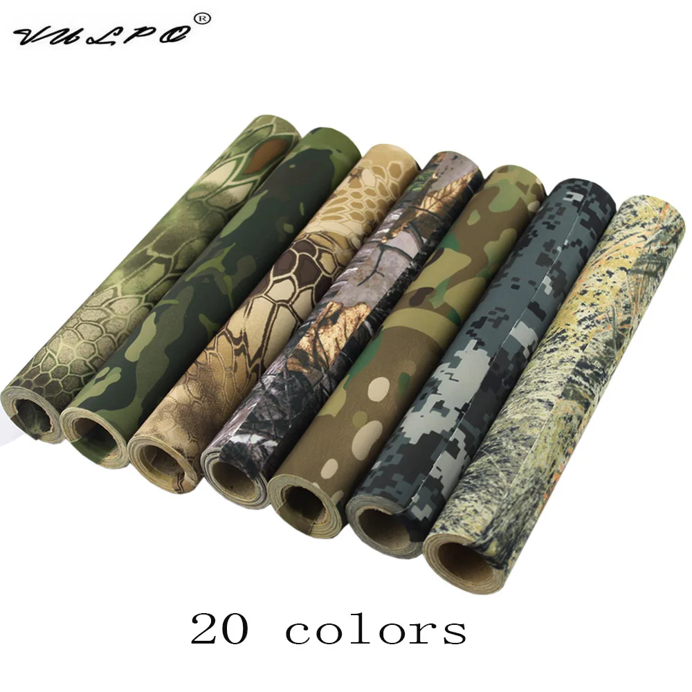 Ruban camouflage adhésif VULPO 20x150cm - Bandage tactique pêche camouflage équipement