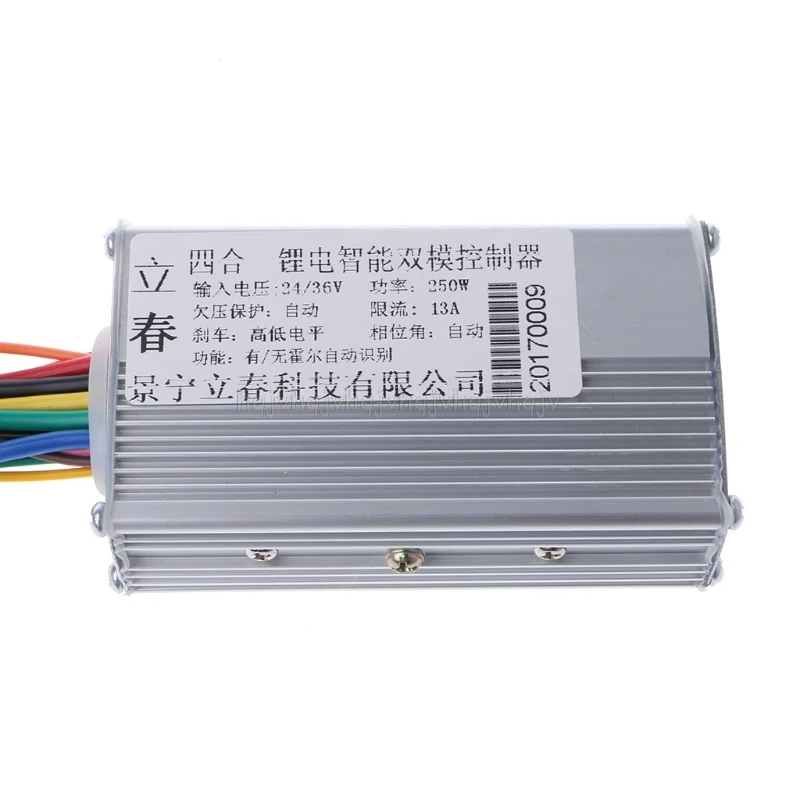 DC 24/36V 250W бесколлекторный регулятор Скорость контроллер скутера e-велосипеда Электрический мотор O12 19; Прямая поставка
