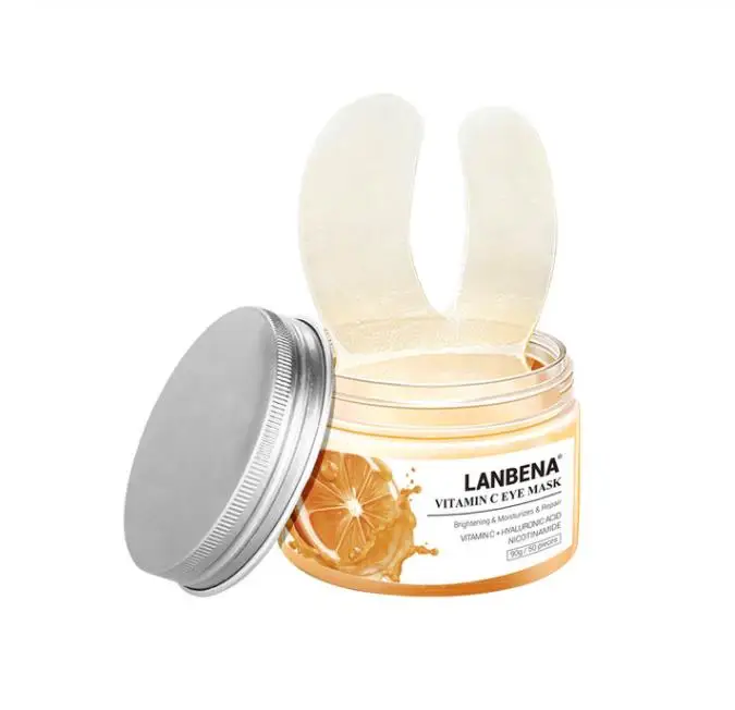 Vitamin C LANBENA ретинол патчи для глаз Гиалуроновая кислота увлажняющие маски для глаз Сыворотка против старения против отечности темные круги для глаз - Цвет: Vitamin C