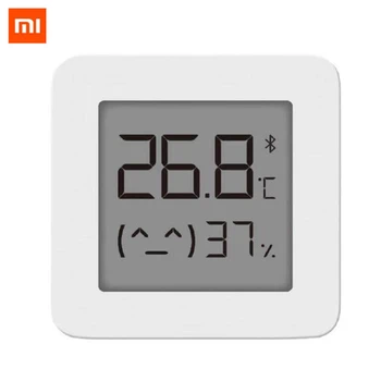 

XIAOMI Bluetooth Digital Thermometer 2 LCD Screen Digital Moisture Meter Wireless Smart Temperature Humidity Sensor No Battery