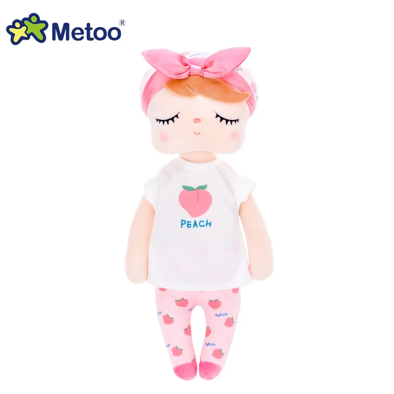 13 дюймов кукла Metoo Мягкие игрушки Плюшевые животные детские игрушки для девочек Дети Мальчики Детские Плюшевые игрушки мультфильм Анжела кролик, мягкие игрушки - Цвет: 2