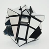 Lefun FangCun Black Base Ghost 6cm Cube Magico 3x3 Strange-shape Magic Cube Puzzle Hollow Sticker SpeedCube Educational Toys 4
