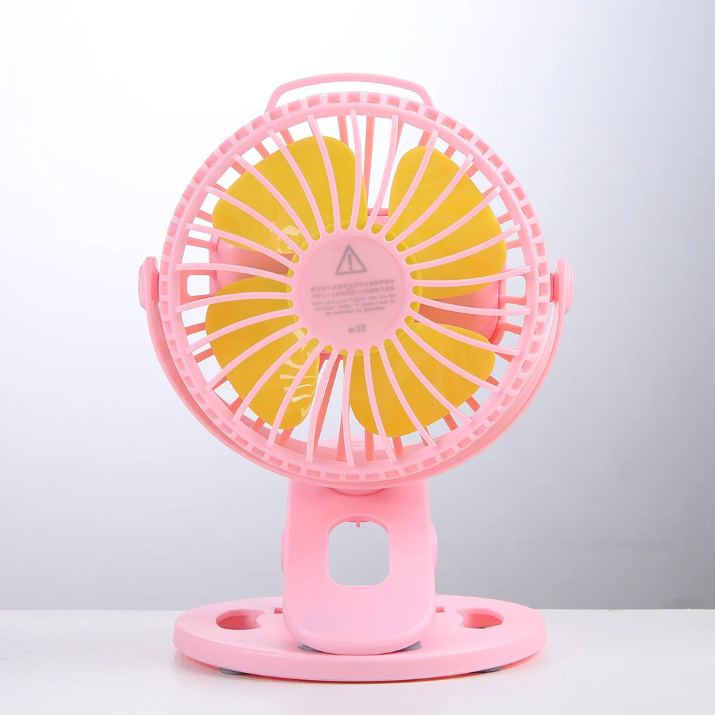 360°Mini Fan Lüfter Ventilator Regelbar Clip Schreibtisch Tischventilator Sommer 