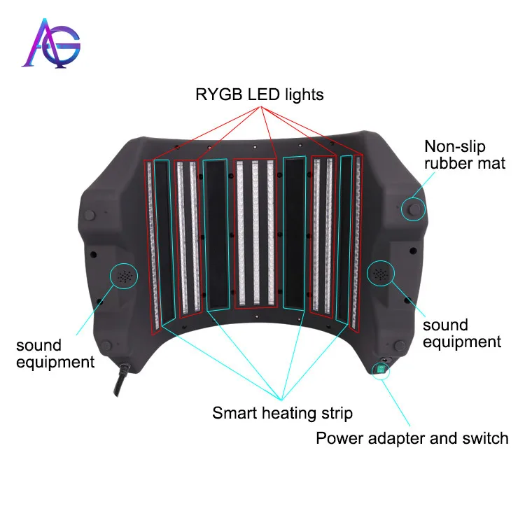  Portable LED Machine With Bluetooth for Skin tighten - 4000124295301