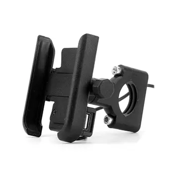 

Motorcycle Mobile Phone Holder Outdoor Riding Navigation Clip Shockproof Aluminum Alloy Stable Stand