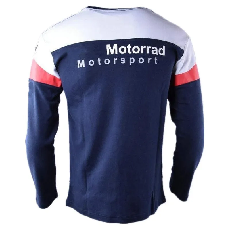 Мотокросса быстросохнущая футболка с длинными рукавами полиэстер игровая футболка для BMW MOTO мотоциклетная Мужская футболка s-xxl