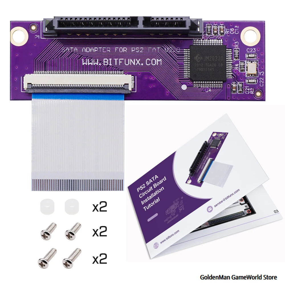 Sata Upgrade Board Hard Drive Adapter Kit For Ps2 Ide Hard Drives