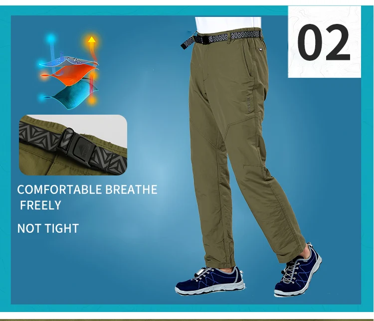 ROYALWAY многофункциональные штаны для путешествий, дышащие походные брюки, мужские спортивные повседневные походные брюки RFPM1026G