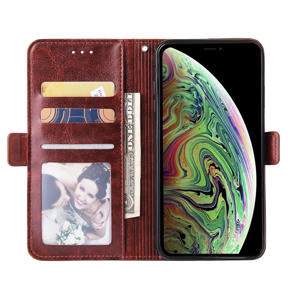 

Luxury PU Leather Phone Cases For SamSung A20 A40 A50 A70 A520 Cover Cardholder Wallet Case For SamSung A6 A8 A9 2018 Clutch Bag