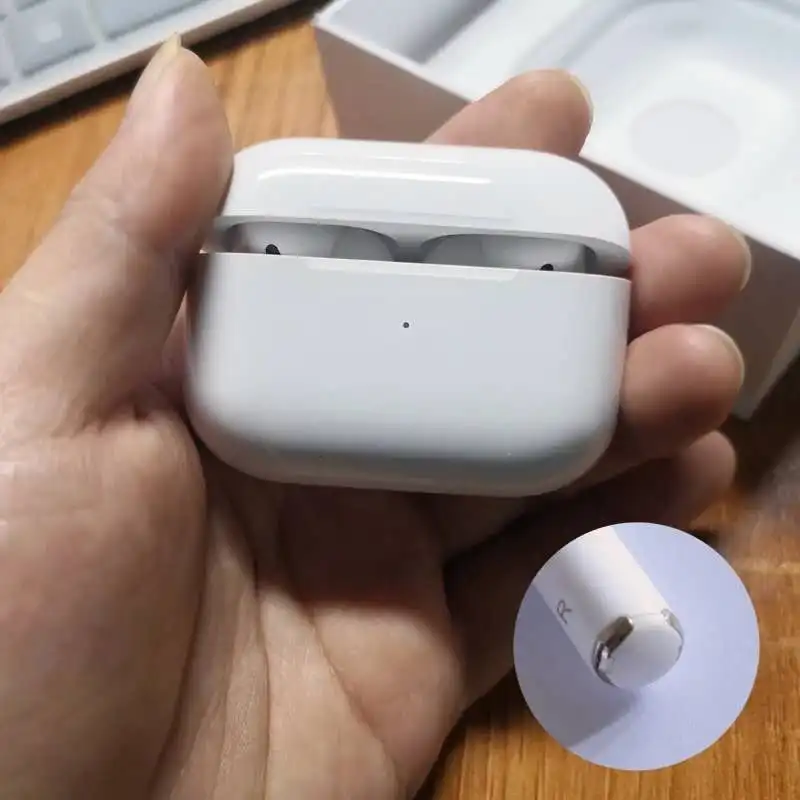 

top quality air 3 gps change name Bluetooth tws Wireless earphones with text Charging case for smart Android iPhone 1:1 air pro