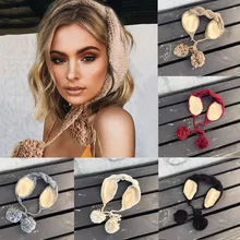 2 в 1 шарф зимние наушники Осенние теплые плюшевые наушники милые INS модные наушники зимние аксессуары