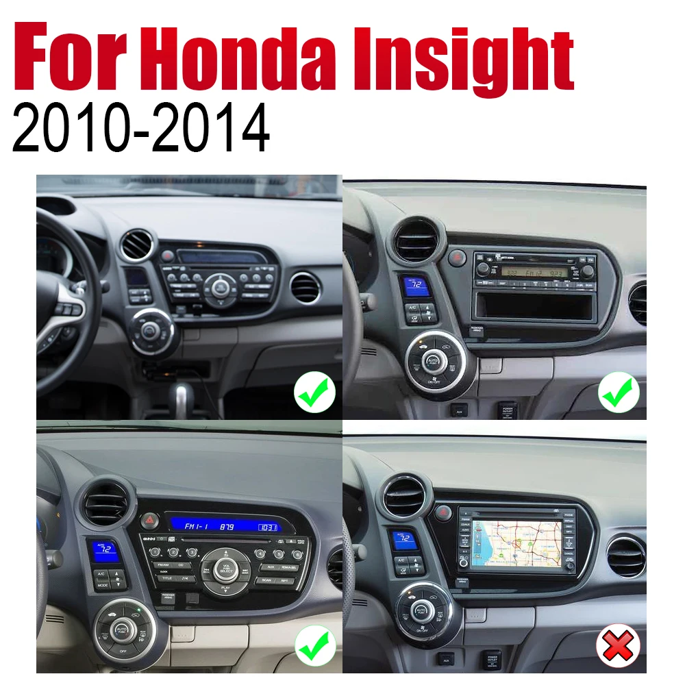 Автомагнитола на Android 2 Din DVD для Honda vision 2010 ~ 2014 автомобильный мультимедийный плеер