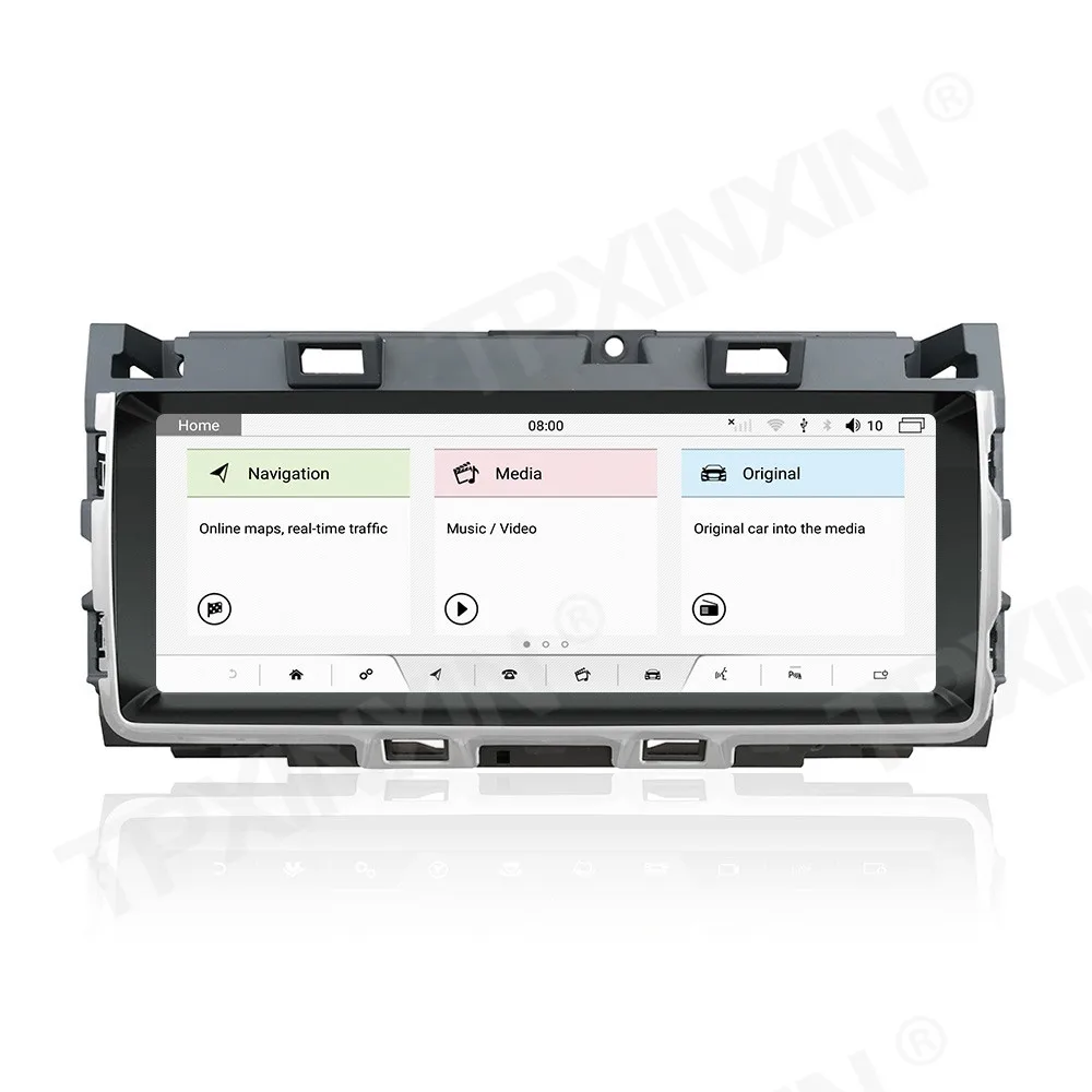 8+64G Carplay Android 10 Multimedia Stereo Receiver For Jaguar XF XFL 2016 2017 2018 GPS Navigation Radio Video Audio Head Unit