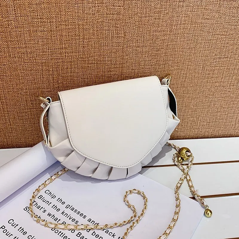 Однотонная сумка через плечо складывающиеся маленькие сумки-седло из