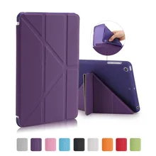 

Case For Ipad Mini 1/2/3 Tablets Retina 4 Folded Smart Cover For Ipad Mini 4/5 2021 Soft Back Leather Stand Magnetic Mini Case