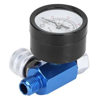 

New second-generation spray gun Air pressure regulator 0-11BAR Aluminium Alloy Adjustable Spray Gun Air Tool G1/4