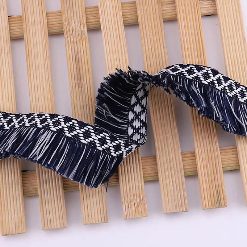 2yards Tassel Webbing Clothing Webbing Lace Trim Ribbon Fringe DIY Home Curtains Collar Sewing Fringe Tassel Dress Accessories