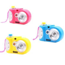 Мультяшная проекционная камера детские развивающие игрушки для детей подарок случайные цвета