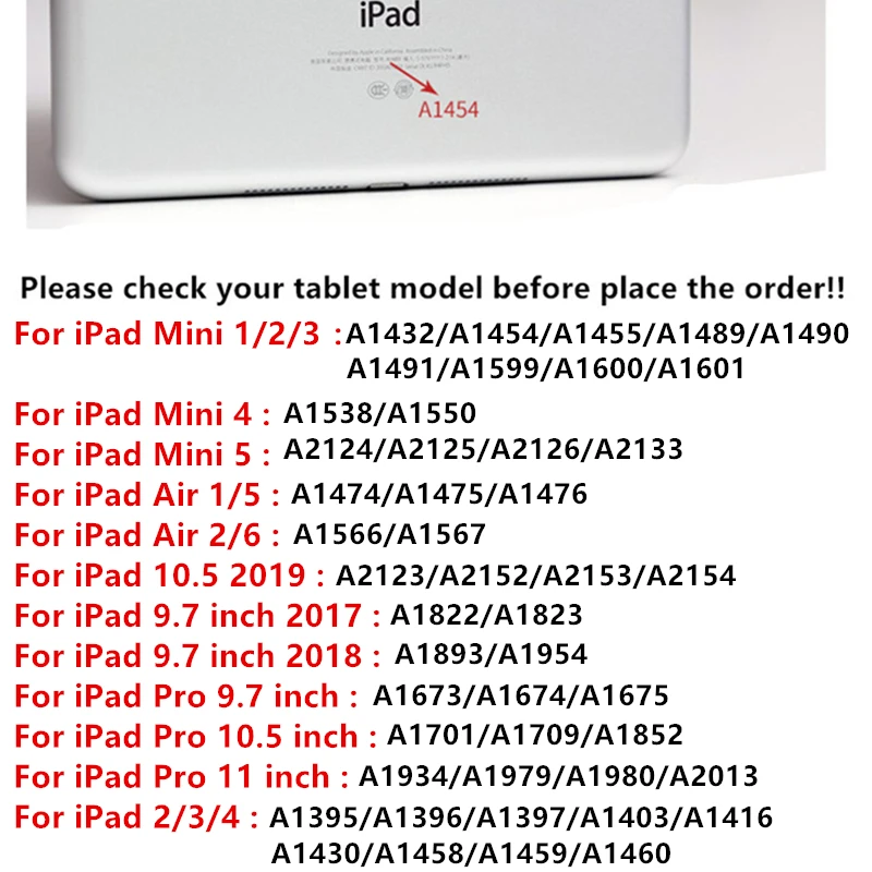 Для нового iPad 9,7 чехол TPU силиконовый прозрачный тонкий чехол для iPad Air 2 Air 1 Pro 10,5 Mini 2 3 4 Coque Capa Funda