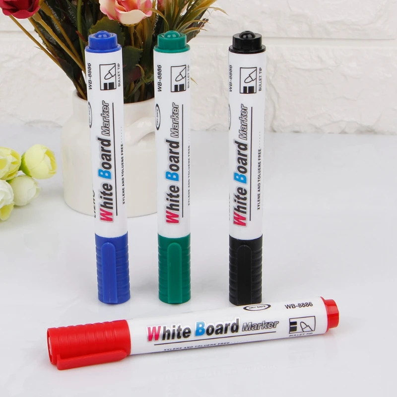1 Pc Whiteboard Marker Erasable Environment Friendly White Board Office School Home Supplies white marker pens pen marker marker pens whiteboard pens dry erase markers
