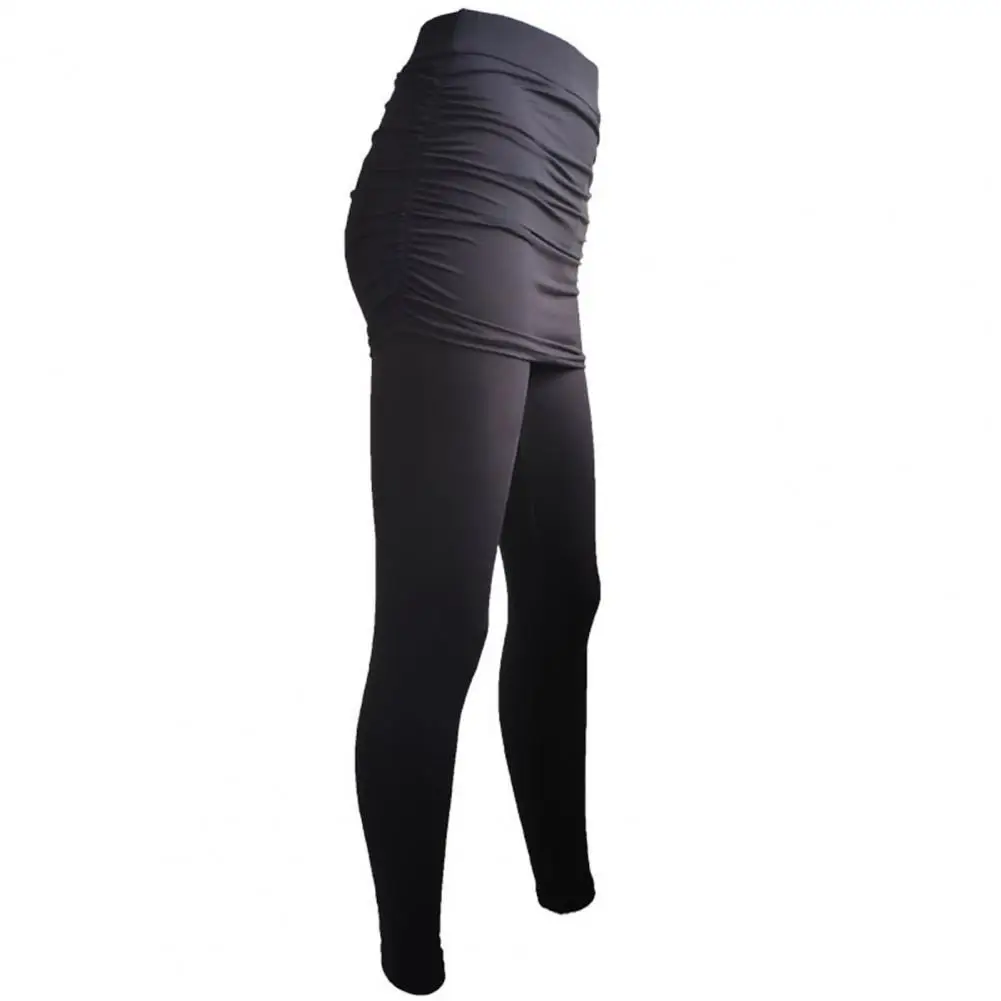 Trendy Women Leggings Skirt High Waist 