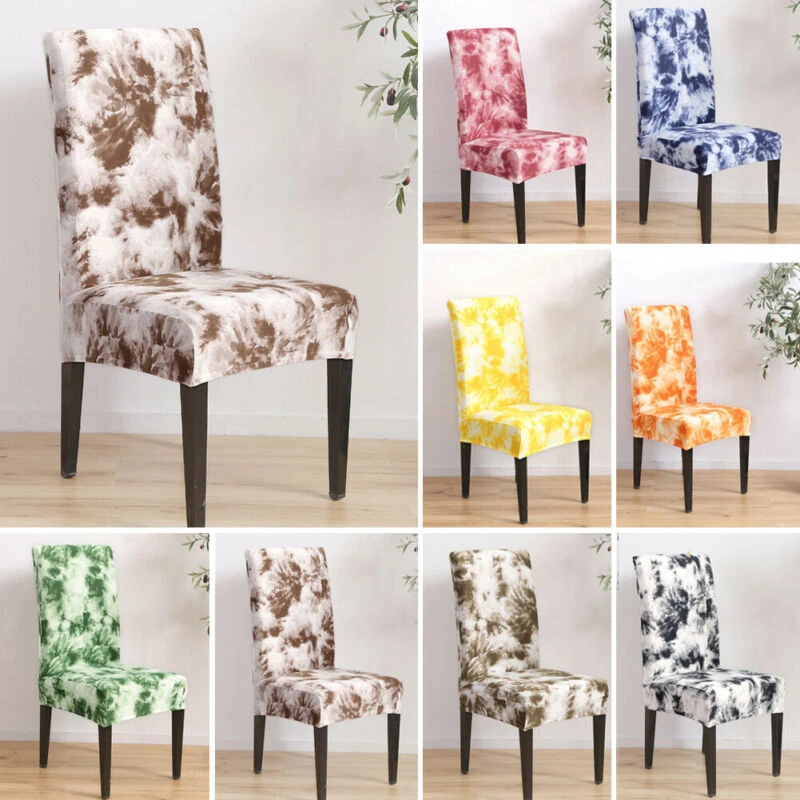 For Banquet Dinning Room Home Decor Spandex Elastic Slipcovers Seat Chair Cover