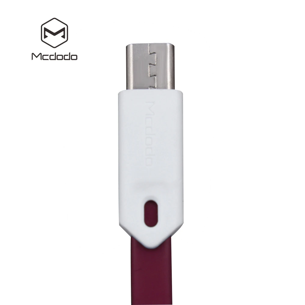 Mcdodo анти-твист микро USB кабель-лапша передачи данных синхронизации зарядный шнур 1 м