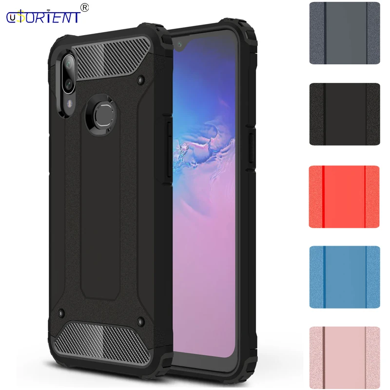 Гибридный бампер чехол для Samsung Galaxy A10S SM A107F/DS TPU A10 S SM-A107F/DS Funda A107F чехлы | Мобильные