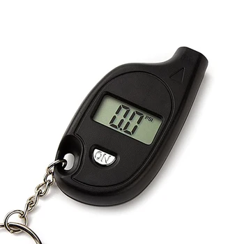 

LEEPEE Mini Tire Pressure Gauge Auto Motorcycle Tyre Pressure Digital Meter Diagnostic Tool Keychain Car Detector