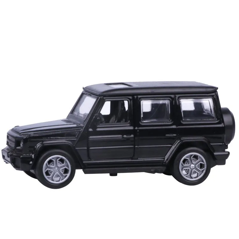 Игрушечный светильник из 1:32 сплава для автомобиля Benz G55 SUV Jeep AMG Модель мальчика Рождественский подарок игрушки для детей - Цвет: 1-no box