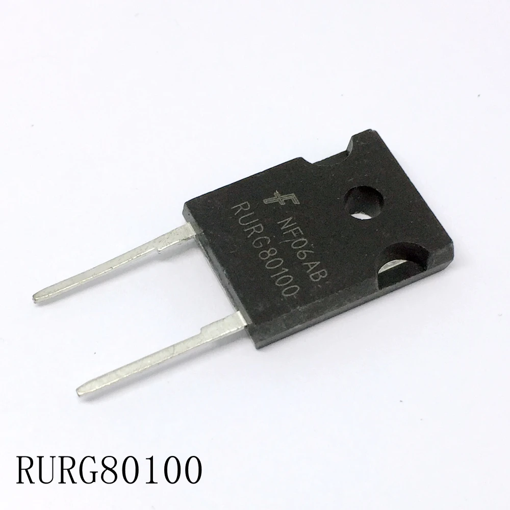 Выпрямители для быстрого восстановления RURG80100 TO-247 80A/1000V 10 шт./лот, новые