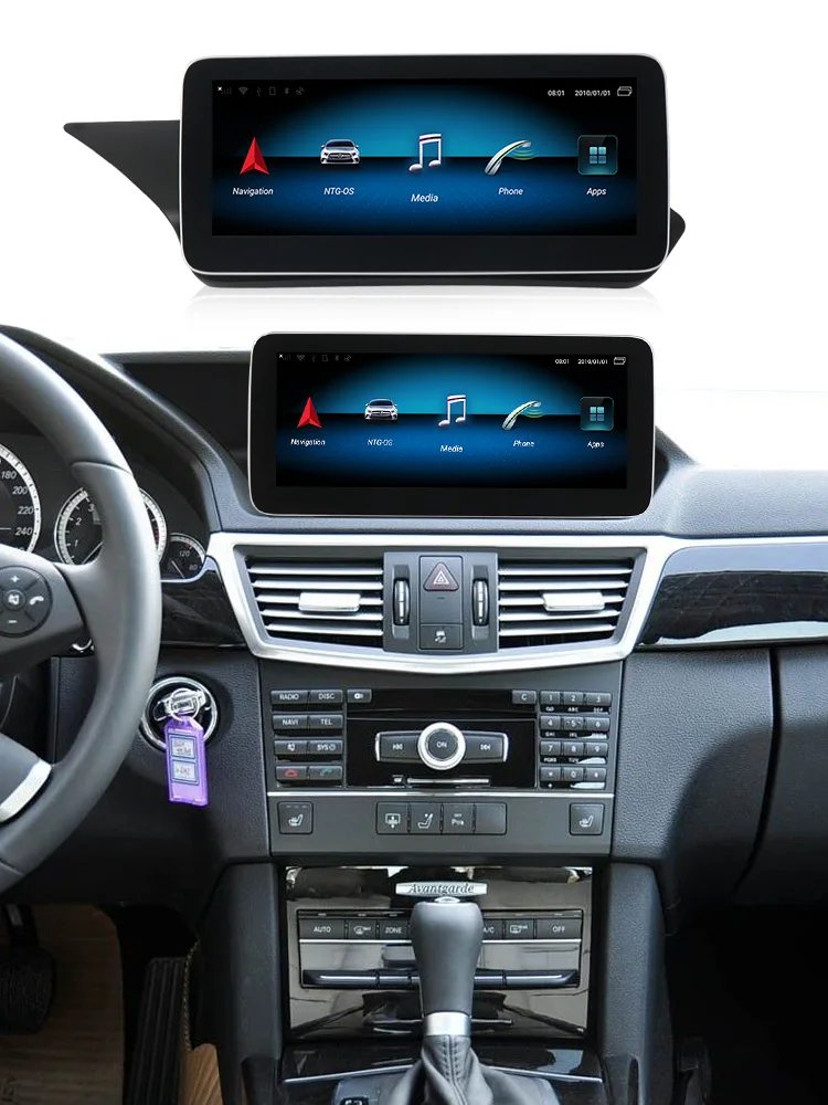 1920*720 ips экран 4+ 64G Android 9,0 дисплей для Mercedes Benz E class W212 2009- автомобильный Радио экран gps Навигация BT wifi