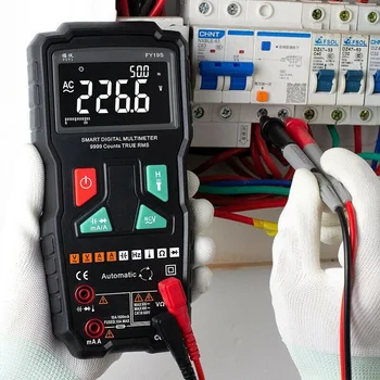 

High Speed Intelligent Digital Multimeter Count Test Tool 9999 Counts Multi Meter Y19S VJ-Drop