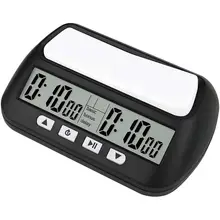 Horloge d'échecs numérique avec alarme et compte à rebours, minuterie de jeu multifonctionnelle