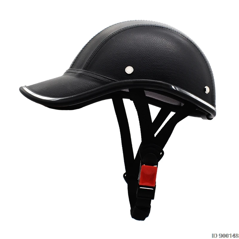 Baseball Cap Helm Verstellbar Fahrradhelm Bike Riding Black MTB DE 
