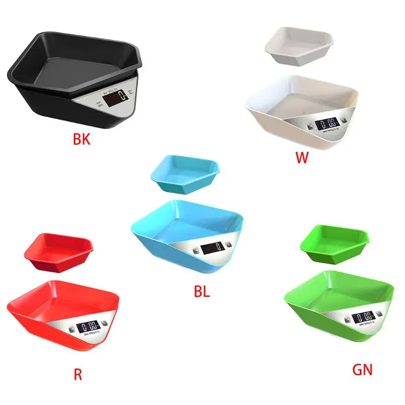 

Kitchen Food Pet Scale Cat Dog Measurement Weight Accuracy LCD Display Digital 95AA